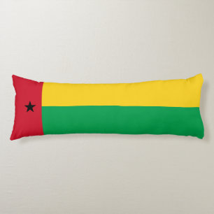 Guinea-Bissau flag Body Cushion