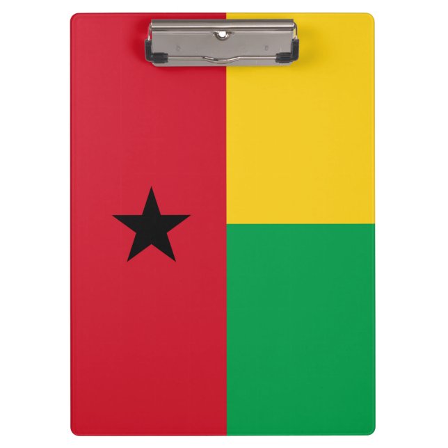 Guinea-Bissau flag Clipboard (Front)