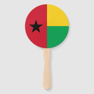 Guinea Bissau Flag Hand Fan