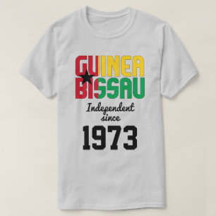Guinea-Bissau Flag Independence Celebration T-Shirt