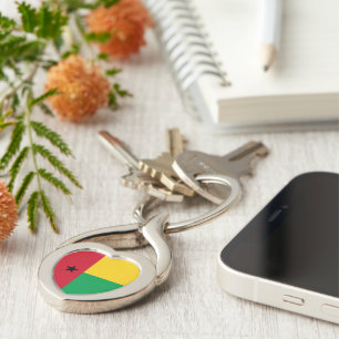 Guinea-Bissau flag Key Ring