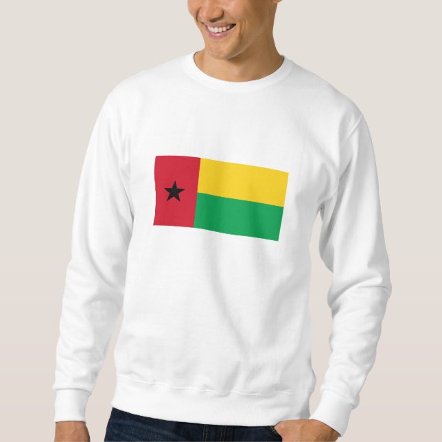 Guinea Bissau Flag Sweatshirt (Front)