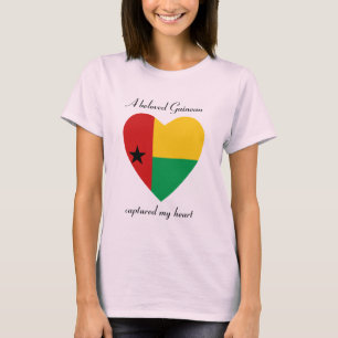 Guinea-Bissau Flag Sweetheart T-Shirt
