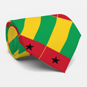 Guinea Bissau Flag Tie