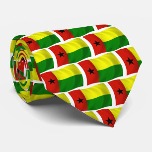 Guinea Bissau Flag Tie