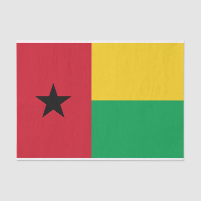 Guinea Bissau Flag Tissue Paper (Front)
