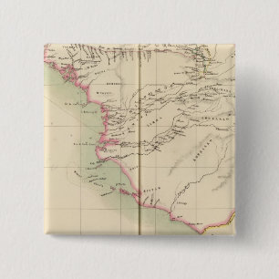Guinea Bissau Guinea Sierra Leone, Africa 15 Cm Square Badge