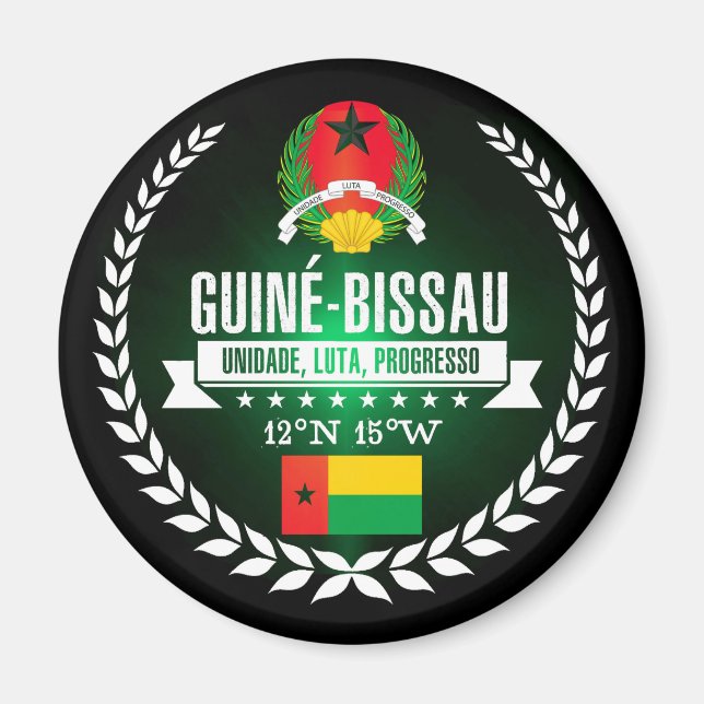 Guinea-Bissau Magnet (Front)