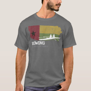 Guinea Bissau Rowing Team Rower Oarsmen Rowing T-Shirt
