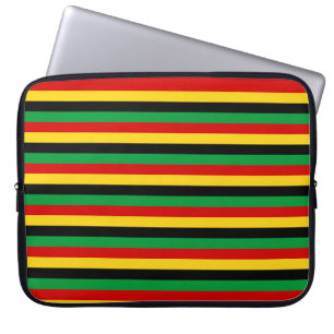 Guinea Bissau Sao Tome Principe flag stripes count Laptop Sleeve