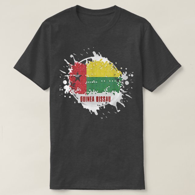 guinea bissau Splash  T-Shirt (Design Front)