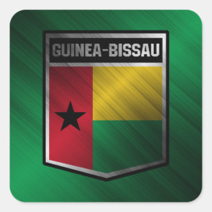 Guinea-Bissau Square Sticker