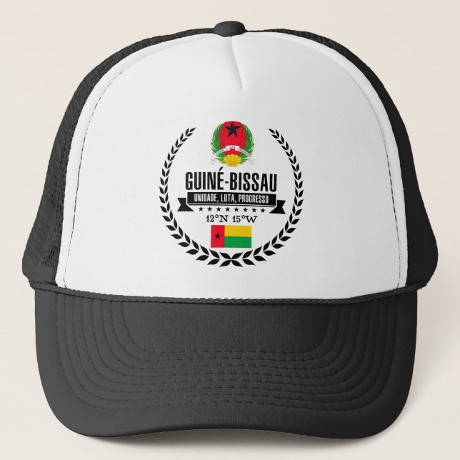 Guinea-Bissau Trucker Hat (Front)