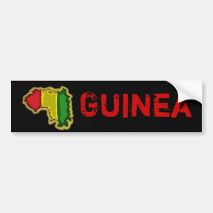 Guinea bumpersticker bumper sticker