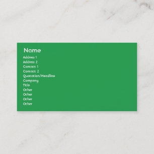 Guinea - Business Card
