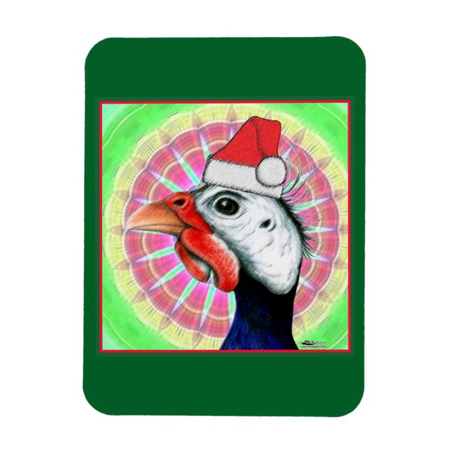 Guinea Christmas! Magnet (Vertical)