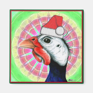 Guinea Christmas! Magnet