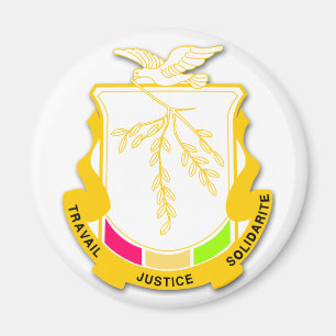 Guinea Coat of arms GN Magnet