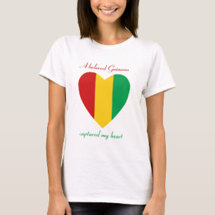 Guinea-Conakry Flag Sweetheart T-Shirt