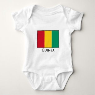 Guinea Flag Baby Bodysuit
