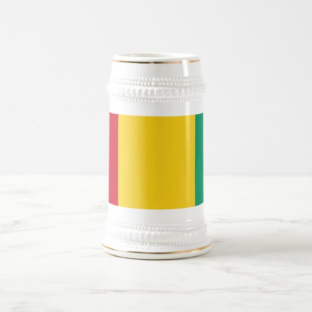 Guinea Flag Beer Stein (Center)