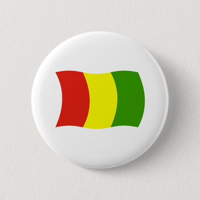 Guinea Flag Button (Front)