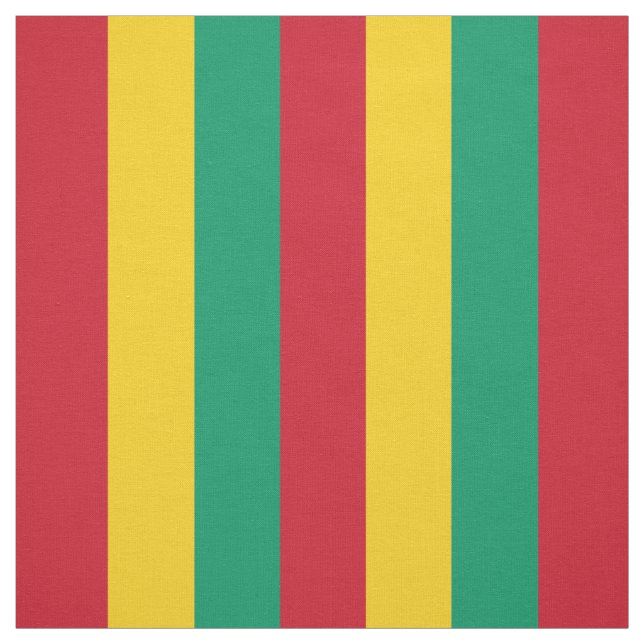 Guinea Flag Fabric (Swatch)