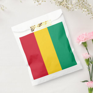Guinea flag favour bags