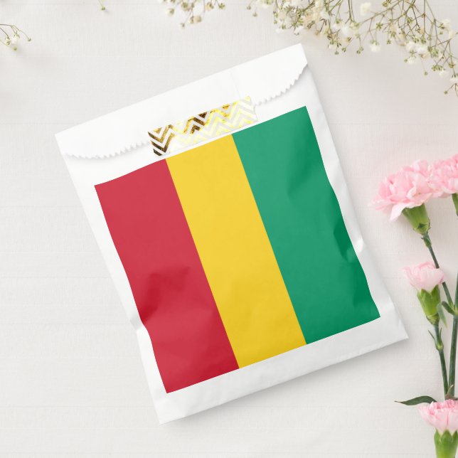 Guinea flag favour bags (Sealed)