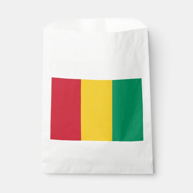Guinea Flag Favour Bags (Front)