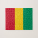 Guinea flag jigsaw puzzle<br><div class="desc">An ideal gift for all those who are patriotic of their country!</div>