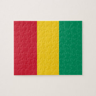 Guinea flag jigsaw puzzle