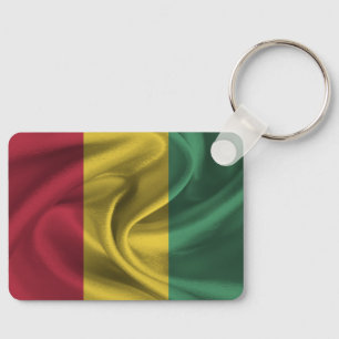 Guinea Flag Keychain