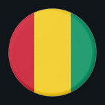 Guinea Flag Magnet<br><div class="desc">Magnet with the Flag of the Republic of Guinea.</div>