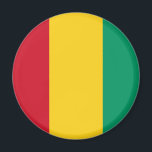 Guinea Flag Magnet<br><div class="desc">Magnet with the Flag of the Republic of Guinea.</div>