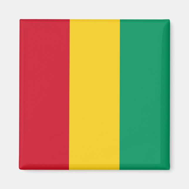 Guinea Flag Magnet (Front)