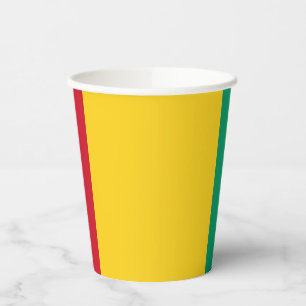 Guinea Flag Paper Cups