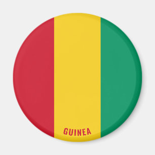 Guinea Flag Patriotic Magnet