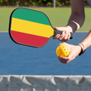 Guinea flag pickleball paddle