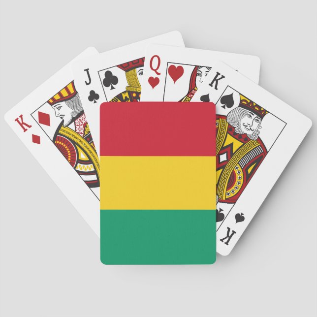 Guinea Flag Playing Cards (Back)