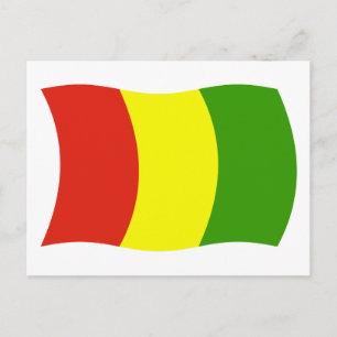 Guinea Flag Postcard