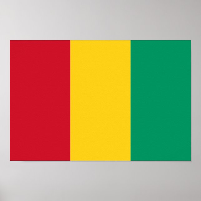 Guinea Flag Poster (Front)