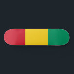 Guinea Flag Skateboard<br><div class="desc">Patriotic flag of Guinea.</div>