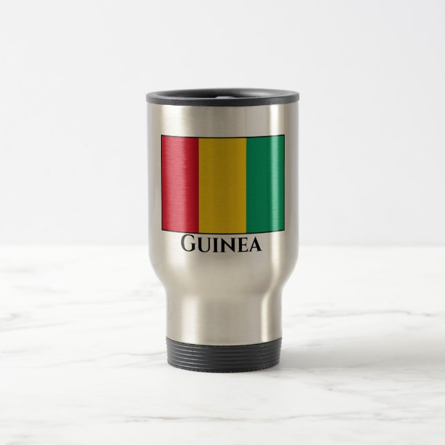 Guinea Flag Travel Mug (Center)