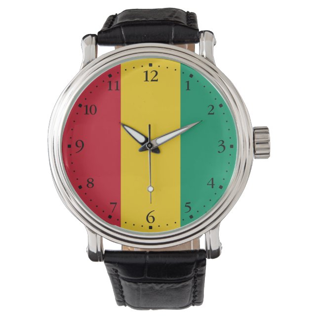 Guinea Flag Watch (Front)