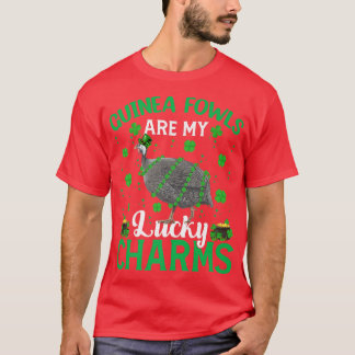 Guinea Fowl Are My Lucky Charms Guinea Fowl St Pat T-Shirt
