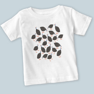 Guinea Fowl Bird Baby T-Shirt