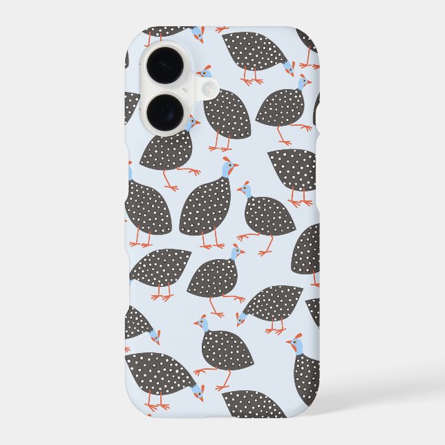 Guinea Fowl Bird Pattern (Back)