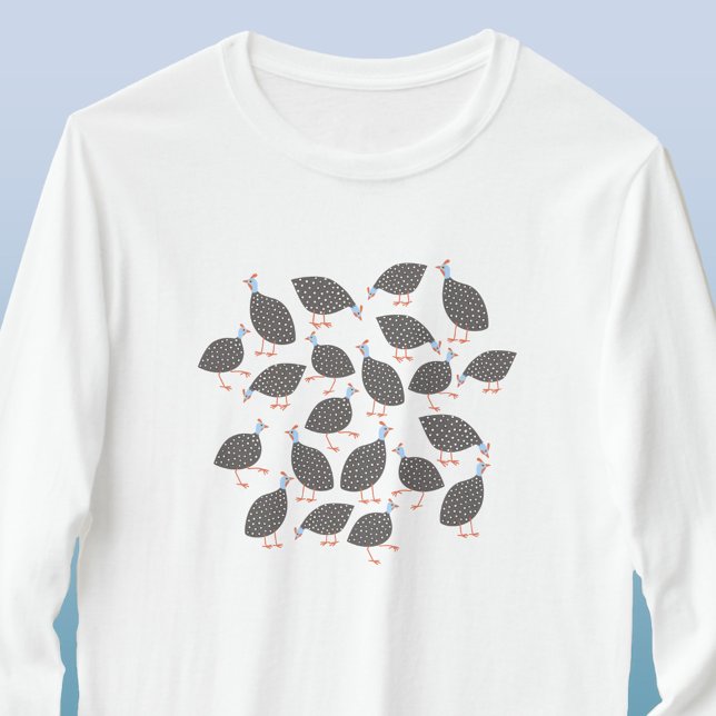 Guinea Fowl Birds T-Shirt (Creator Uploaded)