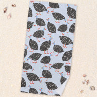 Guinea Fowl Cute Bird Pattern